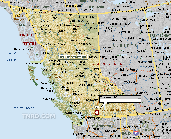 Tulameen Map